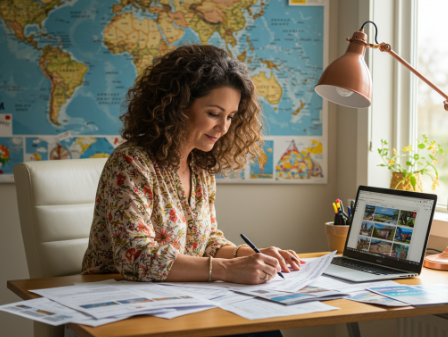 How To Work From Home As A Travel Agent
