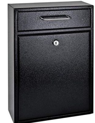 Mail Boss 7412 High Security Steel Locking Wall Mounted Mailbox