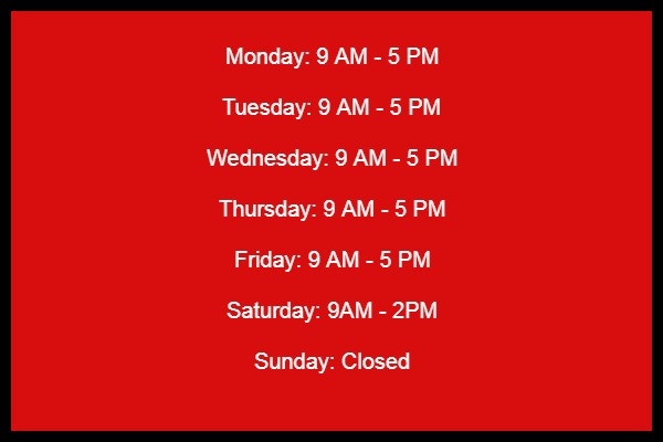 Bank of America Opening Hours