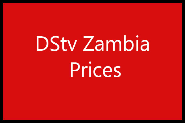 DStv Zambia Prices