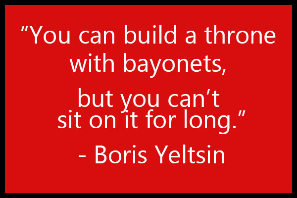 Boris Yeltsin funny quote