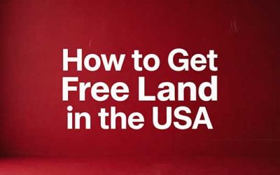 How to Get Free Land in the USA
